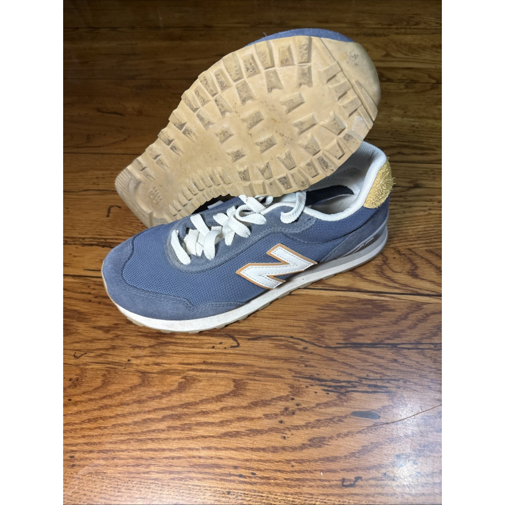Size 8 - New Balance 574 Natural Indigo Workwear